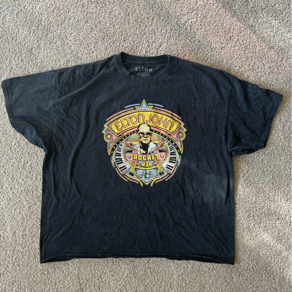 Elton John Rocket Man EU/UK Tour Tee